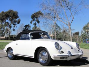 Porsche 356C 1600 SC Cabriolet by Reutter 1964 года